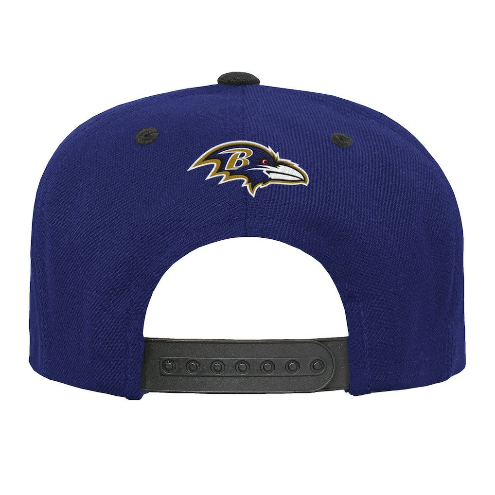Baltimore Ravens Outerstuff Youth Team Gradient Deadstock Snapback Hat - Purple discount