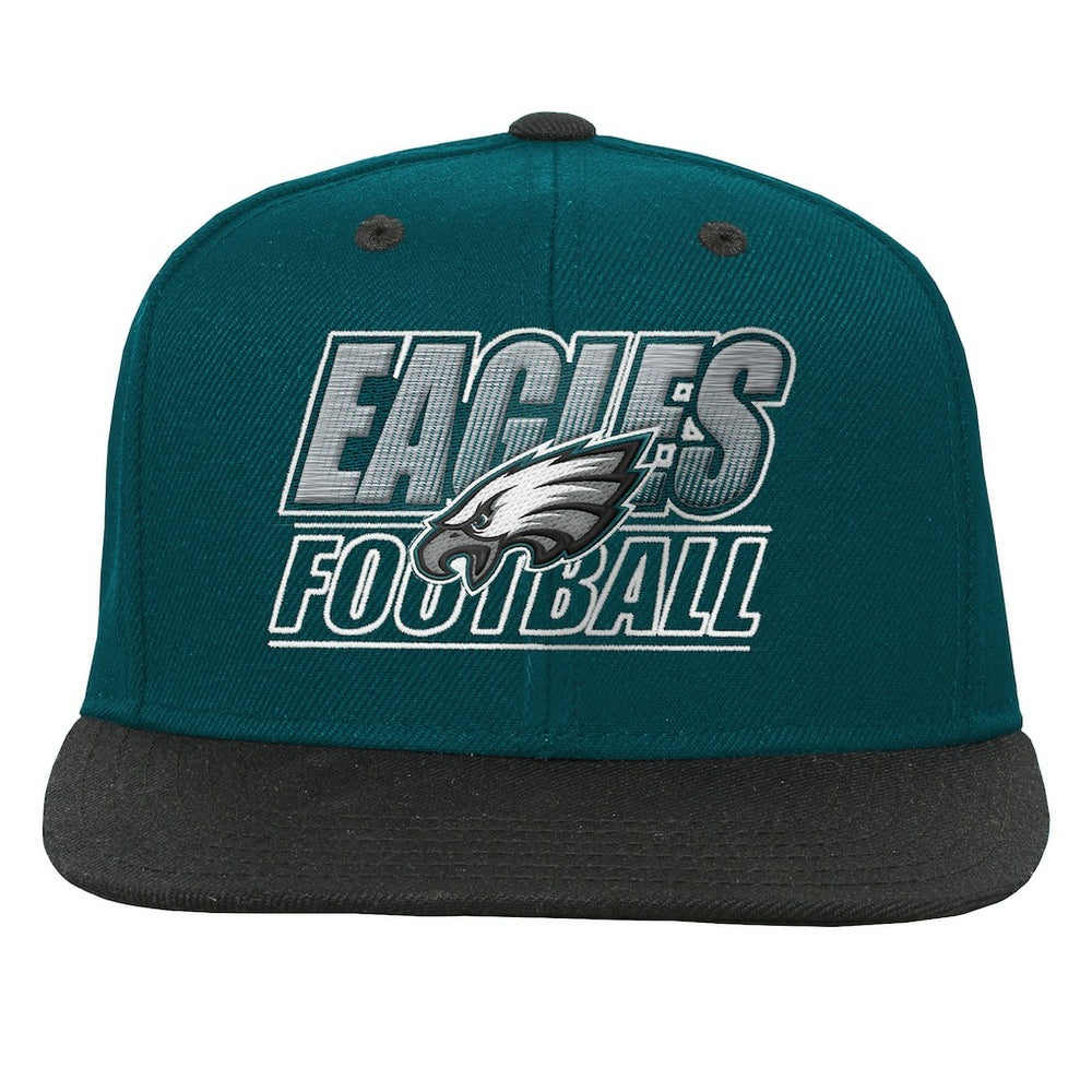 Philadelphia Eagles Outerstuff Youth Team Gradient Deadstock Snapback Hat - Midnight Green cheap