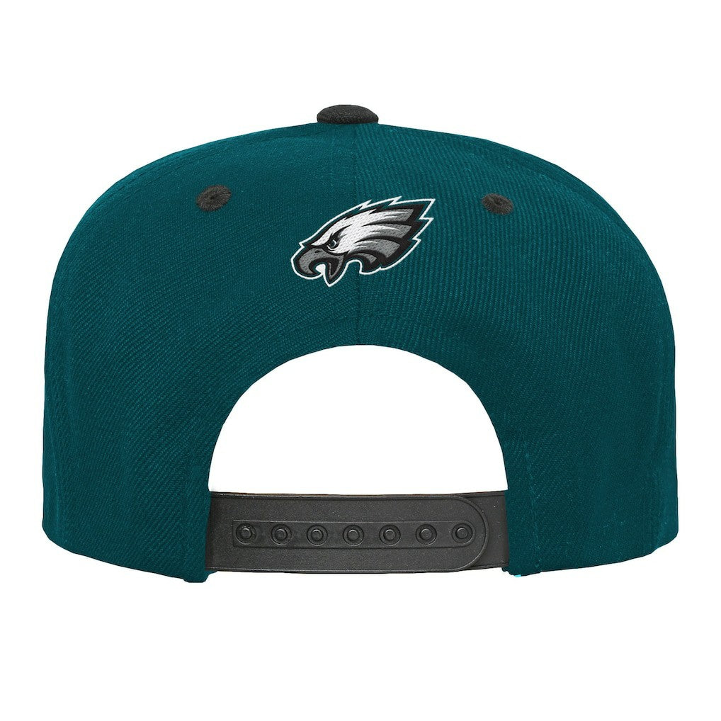 Philadelphia Eagles Outerstuff Youth Team Gradient Deadstock Snapback Hat - Midnight Green cheap
