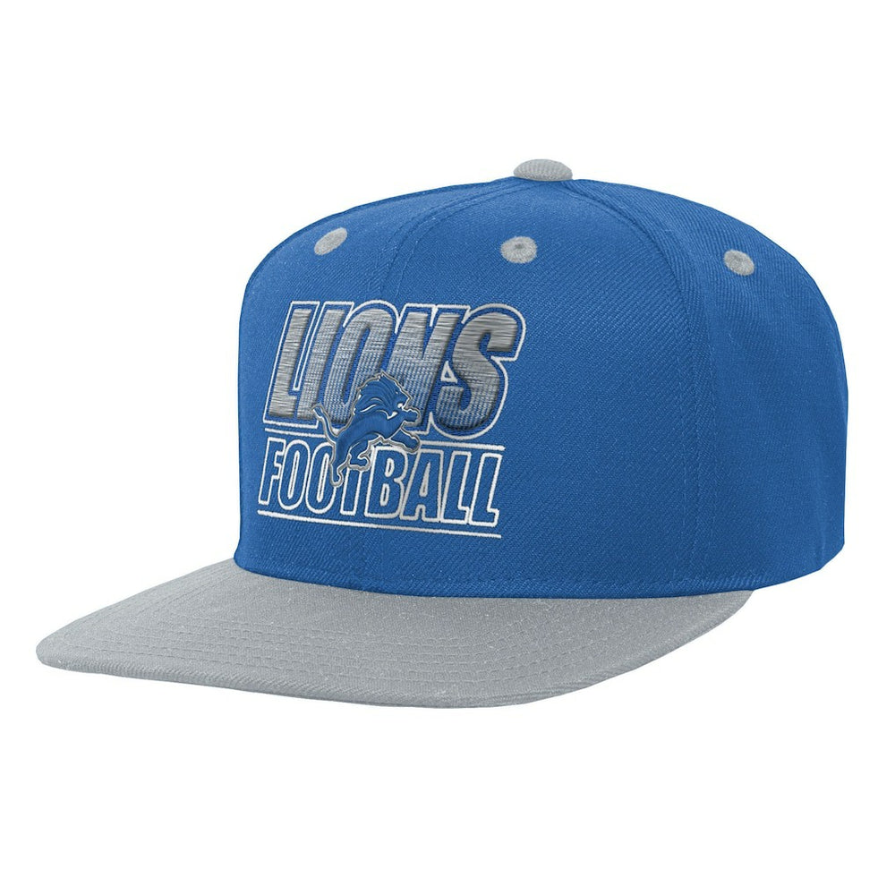 Detroit Lions Outerstuff Youth Team Gradient Deadstock Snapback Hat - Blue on sale