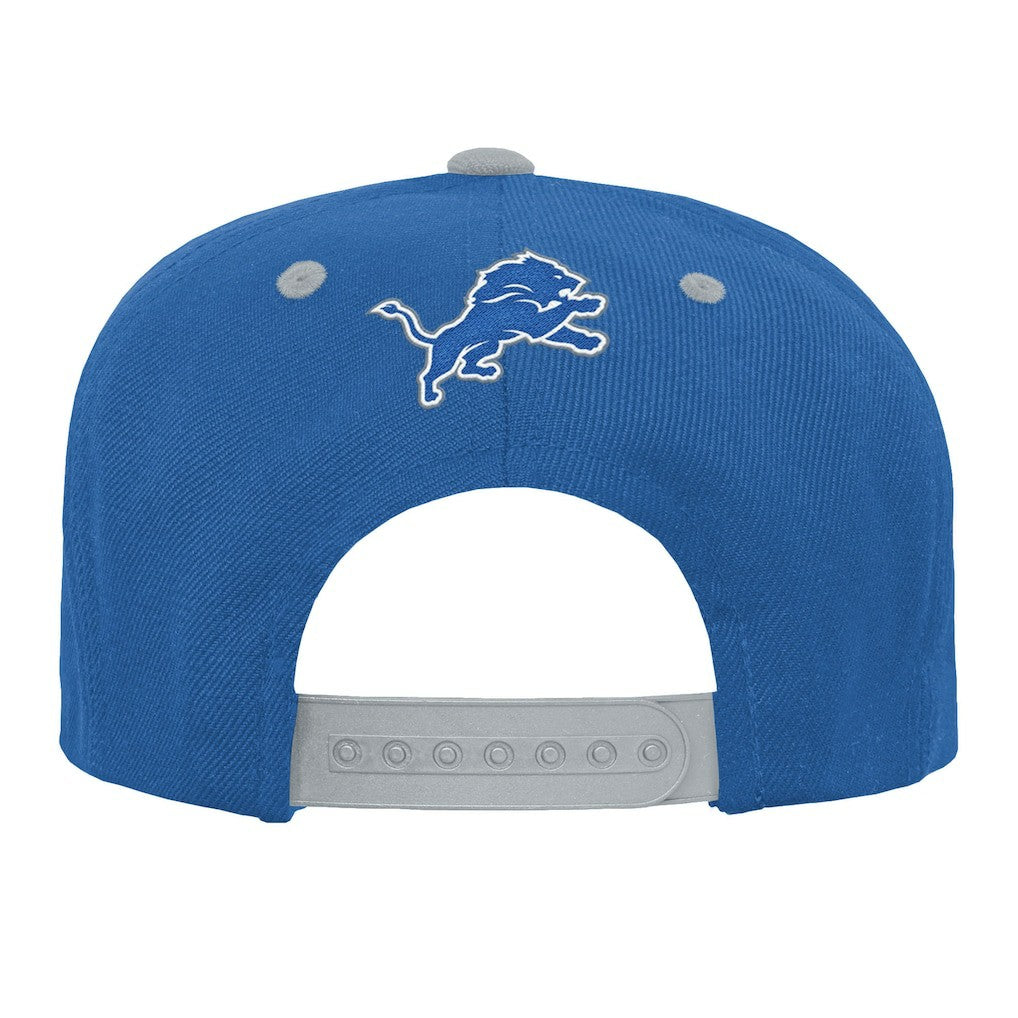 Detroit Lions Outerstuff Youth Team Gradient Deadstock Snapback Hat - Blue on sale