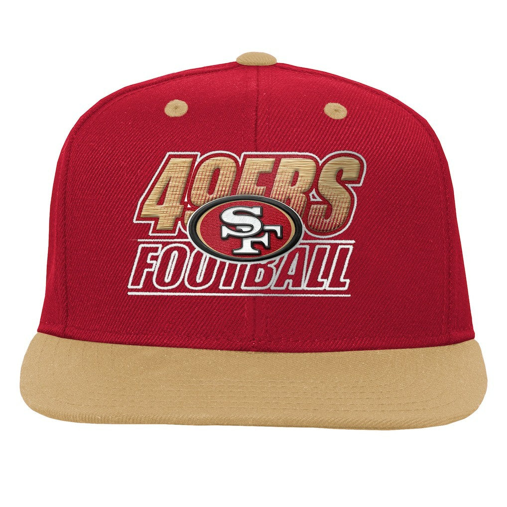 San Francisco 49ers Outerstuff Youth Team Gradient Deadstock Snapback Hat - Scarlet sale