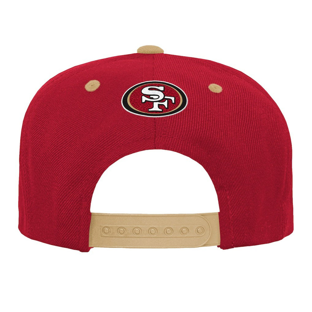 San Francisco 49ers Outerstuff Youth Team Gradient Deadstock Snapback Hat - Scarlet sale