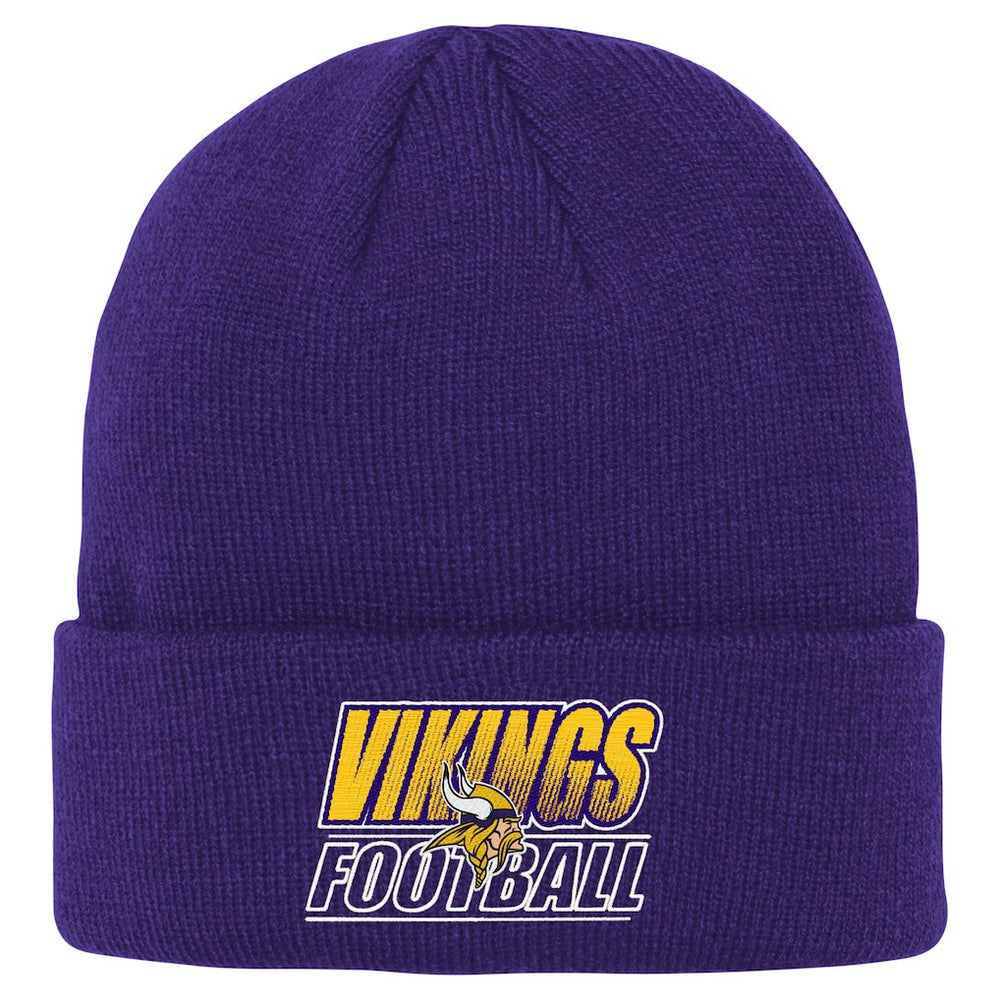 Minnesota Vikings Outerstuff Youth Team Gradient Cuffed Knit Hat - Purple sale