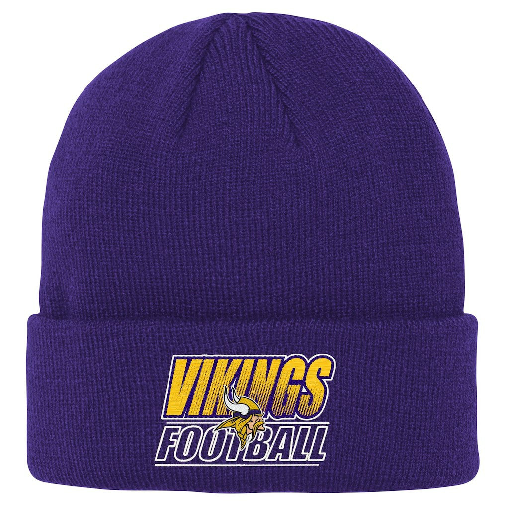 Minnesota Vikings Outerstuff Youth Team Gradient Cuffed Knit Hat - Purple sale