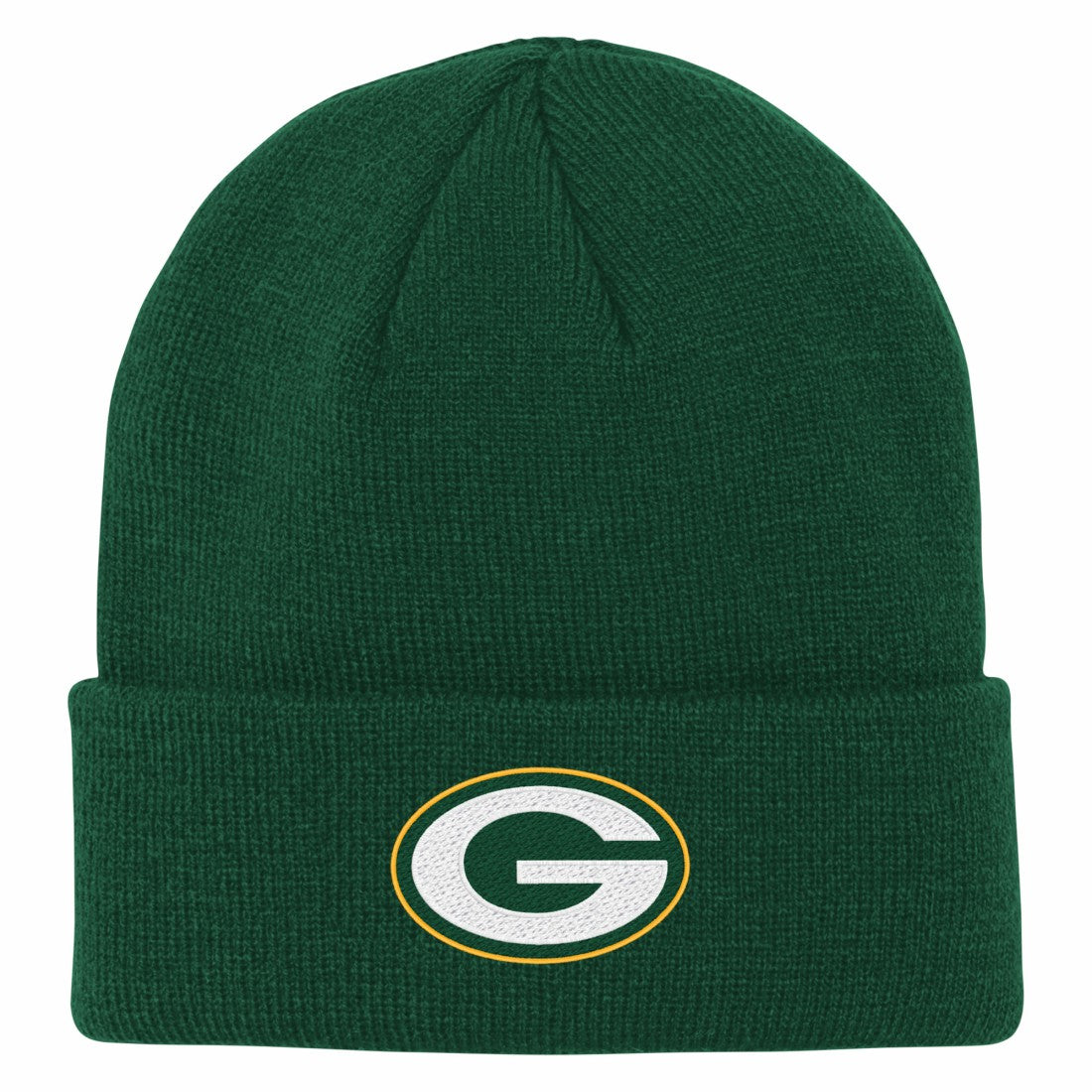 Green Bay Packers Outerstuff Youth Team Gradient Cuffed Knit Hat - Green for sale