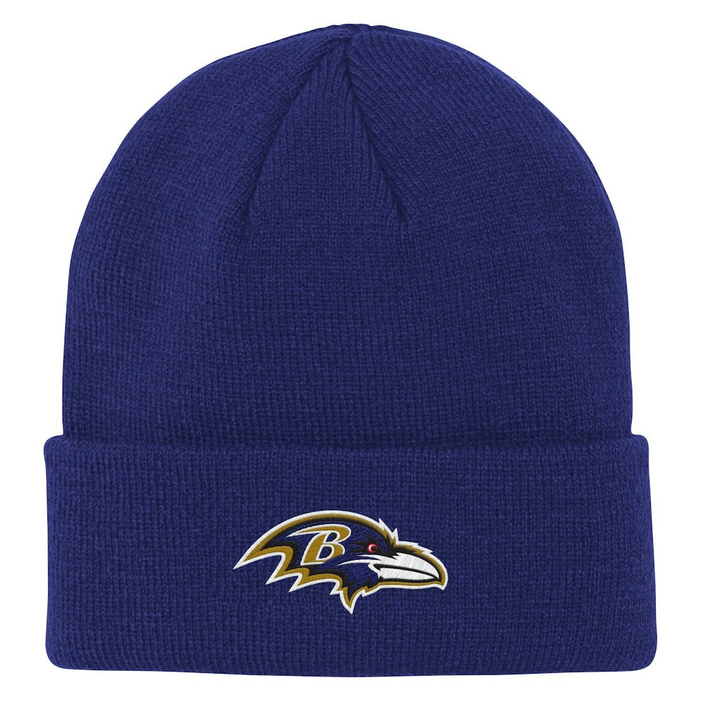 Baltimore Ravens Outerstuff Youth Team Gradient Cuffed Knit Hat - Purple cheap