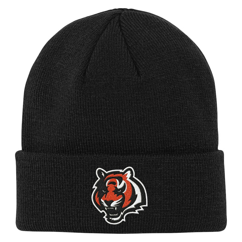 Cincinnati Bengals Outerstuff Youth Team Gradient Cuffed Knit Hat - Black sale