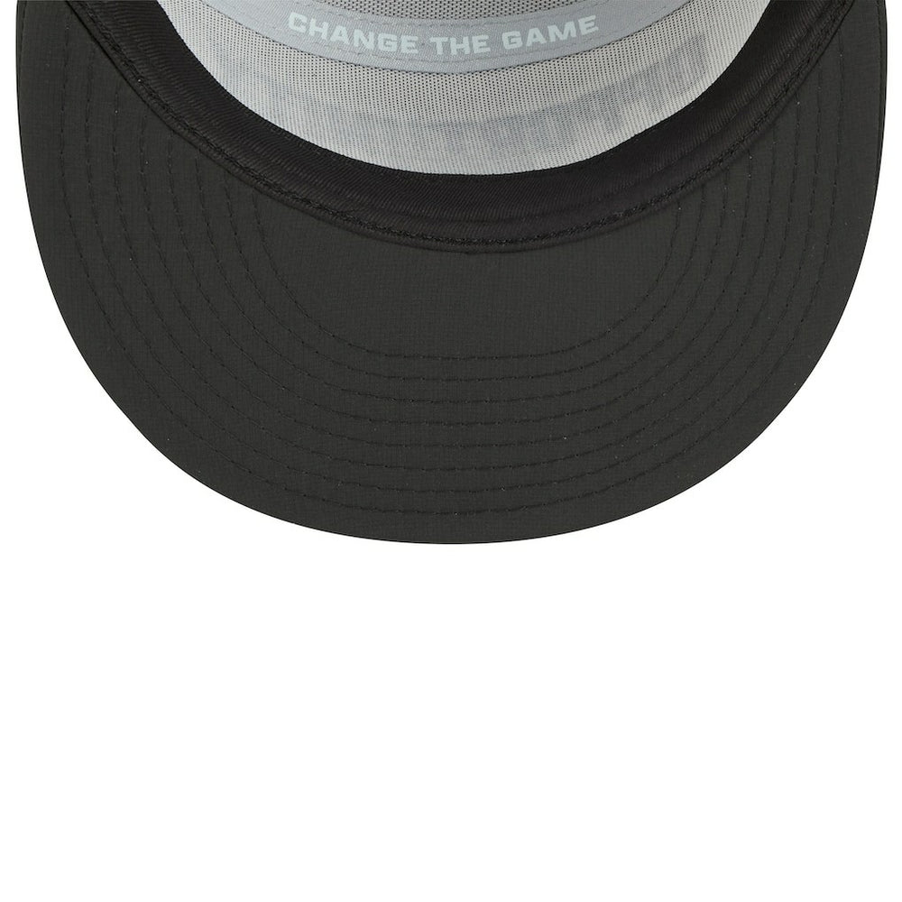 Las Vegas Raiders New Era 2025 Inspire Change Split Panel 9FIFTY Snapback Hat - White/Black cheap