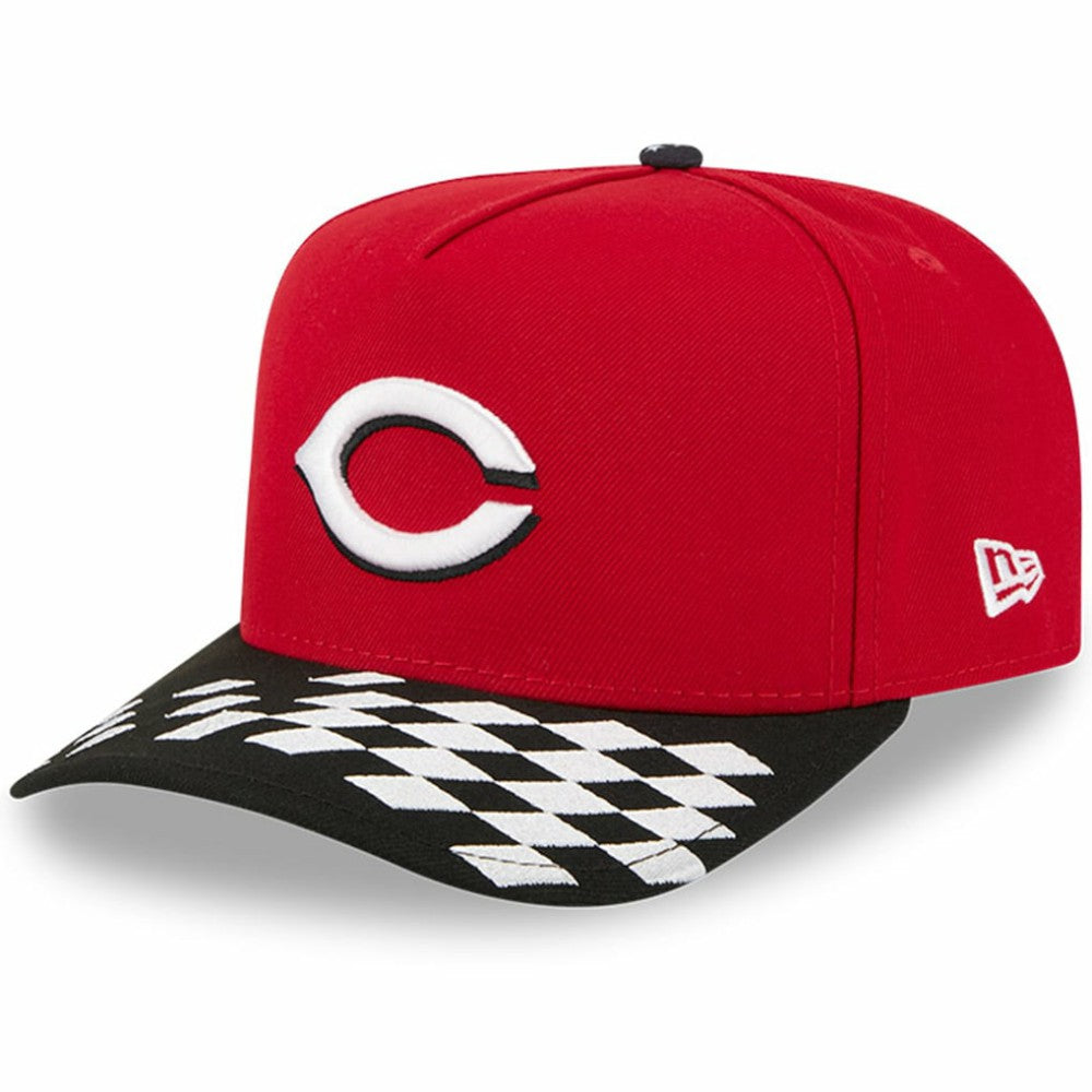 Cincinnati Reds 2025 MLB Speedway Classic A-Frame 59FIFTY Fitted Hat - Red/Black | New Era
