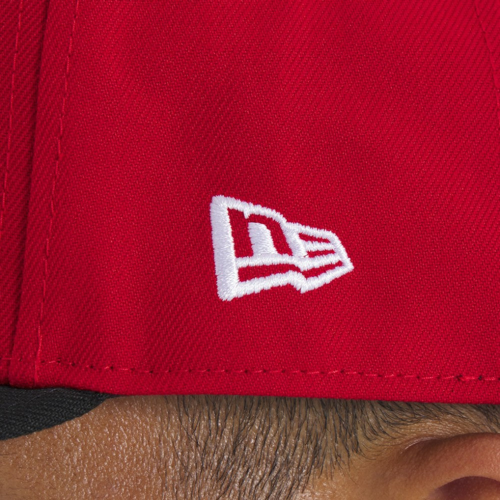 Cincinnati Reds 2025 MLB Speedway Classic A-Frame 59FIFTY Fitted Hat - Red/Black | New Era