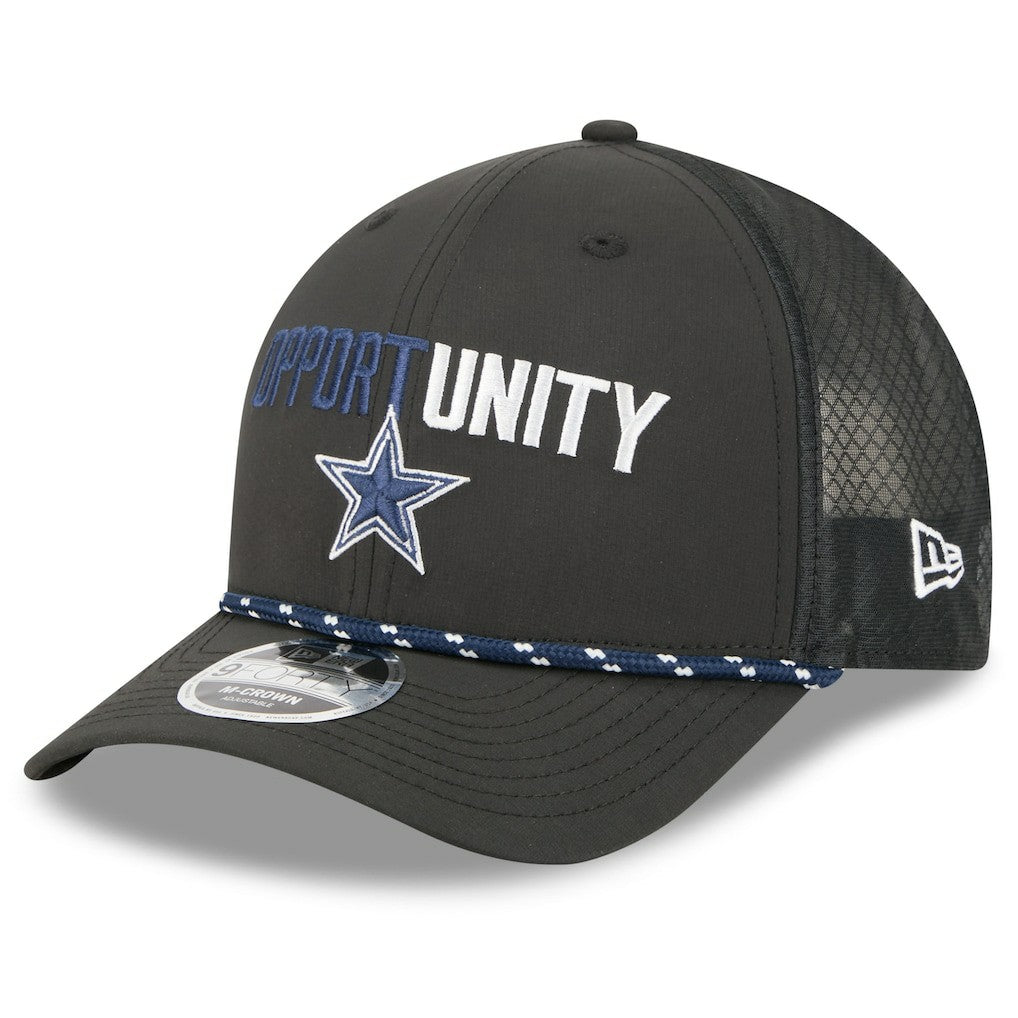 Dallas Cowboys New Era 2025 Inspire Change 9FORTY M-Crown Adjustable Hat - Black outlet
