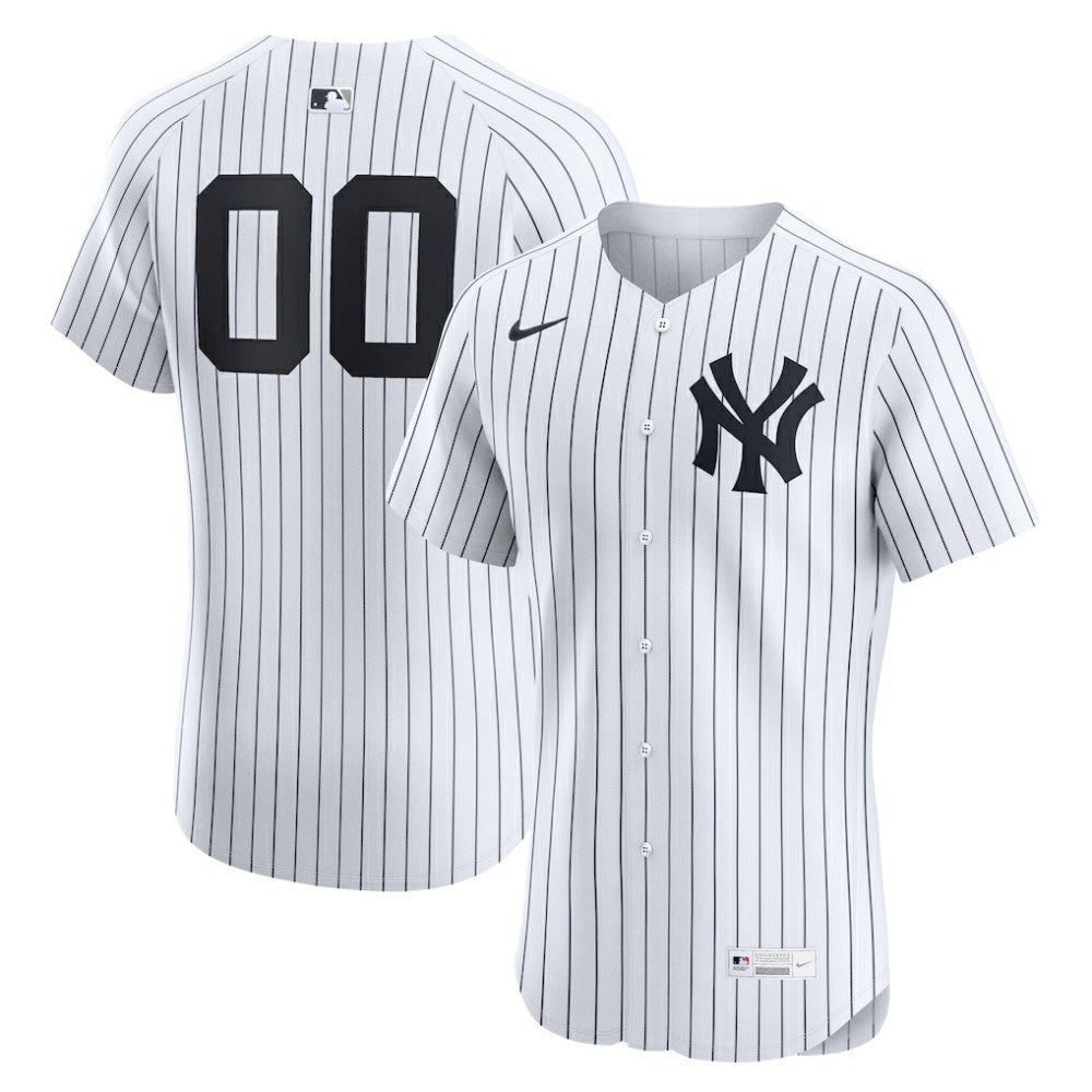 New York Yankees Home Elite Custom Jersey - White | Nike