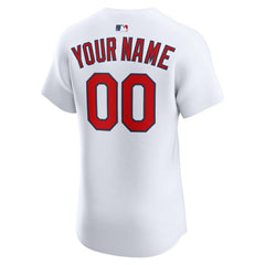 St. Louis Cardinals Home Elite Custom Jersey - White | Nike
