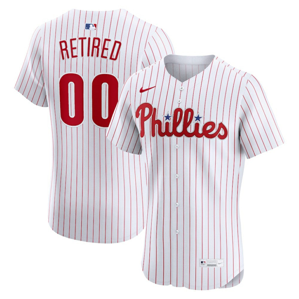 Philadelphia Phillies  Home Elite Pick-A-Player Retired Roster Jersey - White | Nike