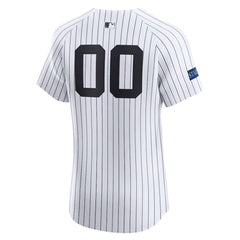 New York Yankees Home Elite Sponsor Patch Pick-A-Player Retired Roster Jersey - White | Nike