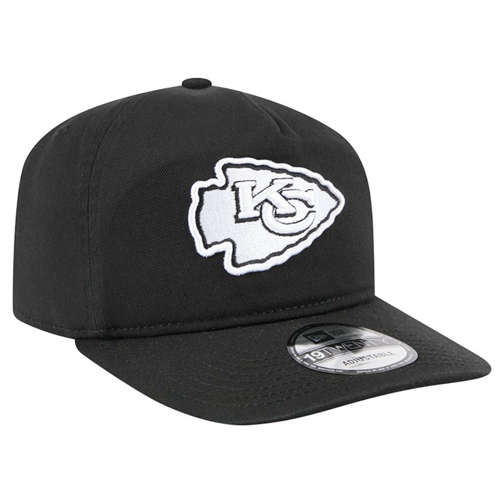 Kansas City Chiefs New Era 19TWENTY Adjustable Hat - Black/White cheap