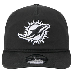Miami Dolphins New Era 19TWENTY Adjustable Hat - Black/White cheap