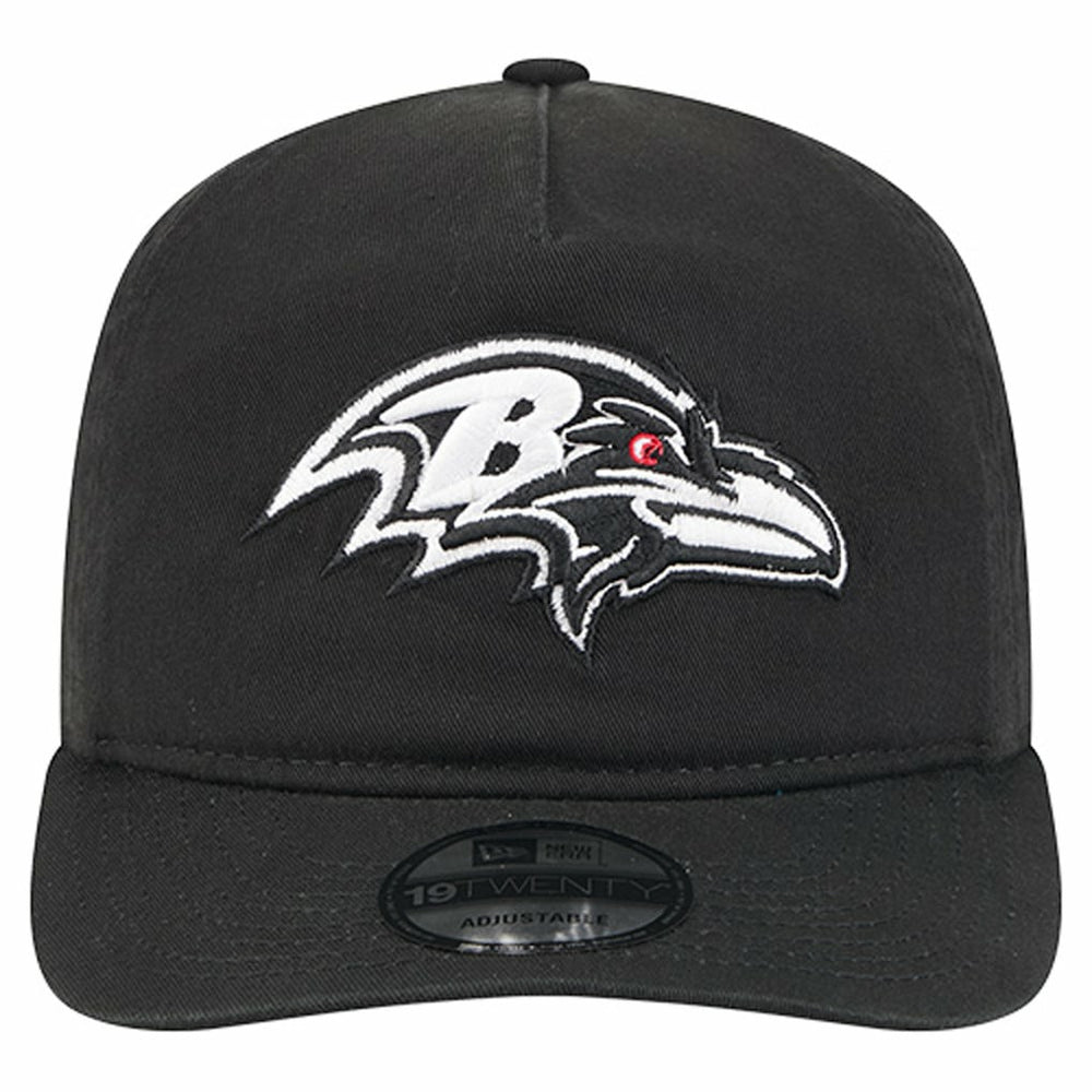 Baltimore Ravens New Era 19TWENTY Adjustable Hat - Black/White outlet