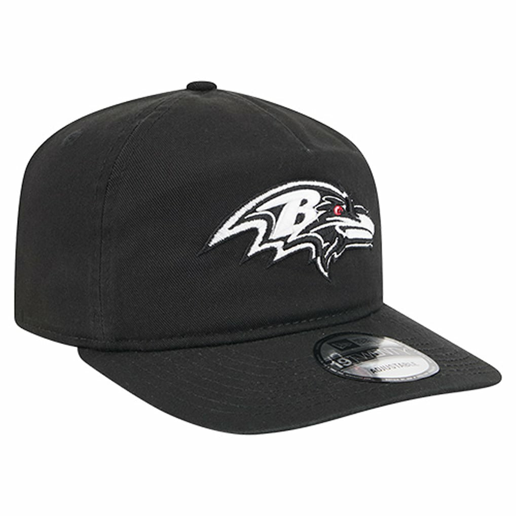Baltimore Ravens New Era 19TWENTY Adjustable Hat - Black/White outlet