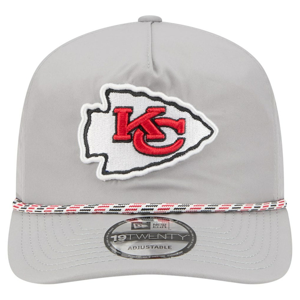 Kansas City Chiefs New Era Rope 19TWENTY Hat - Gray for sale