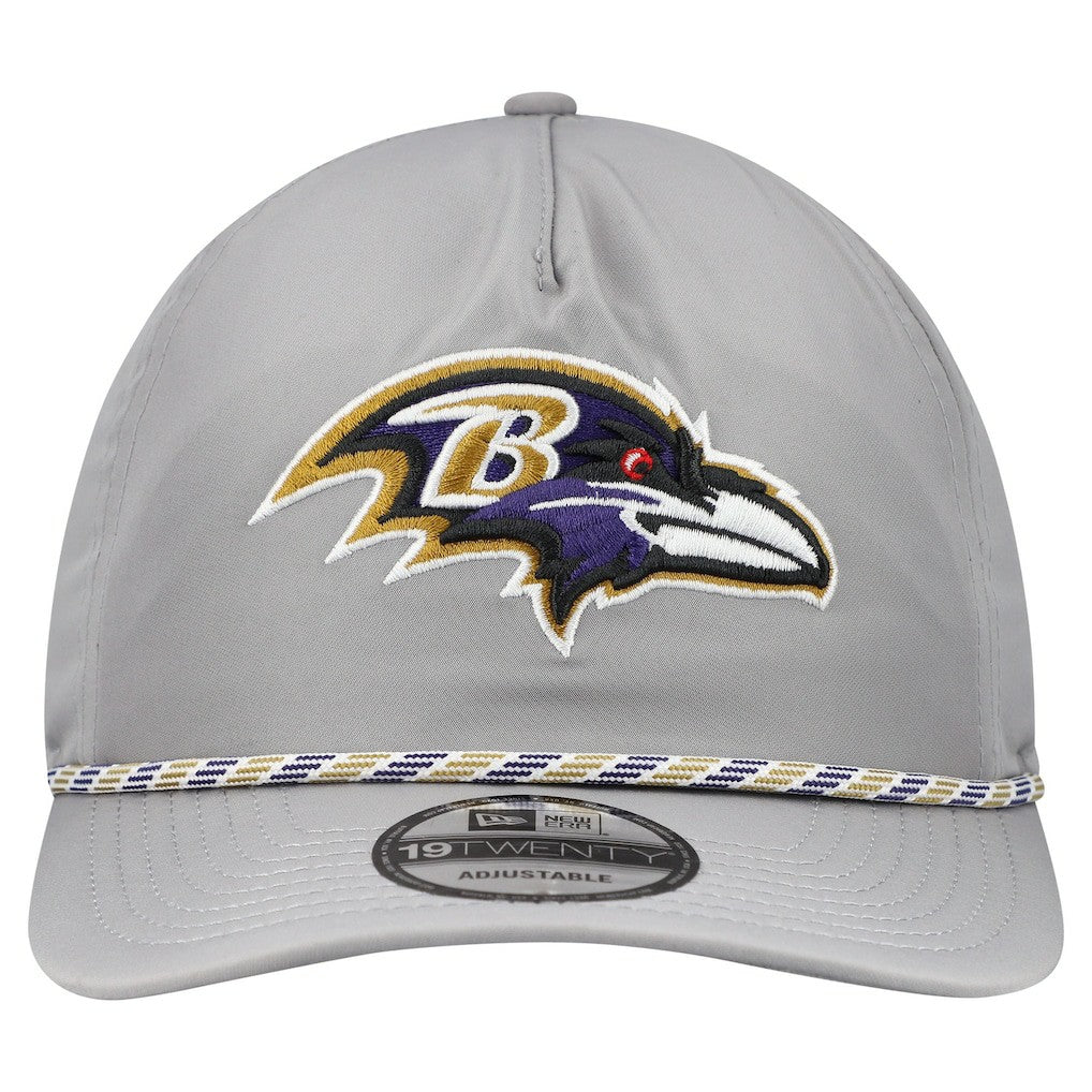 Baltimore Ravens New Era Rope 19TWENTY Hat - Gray online