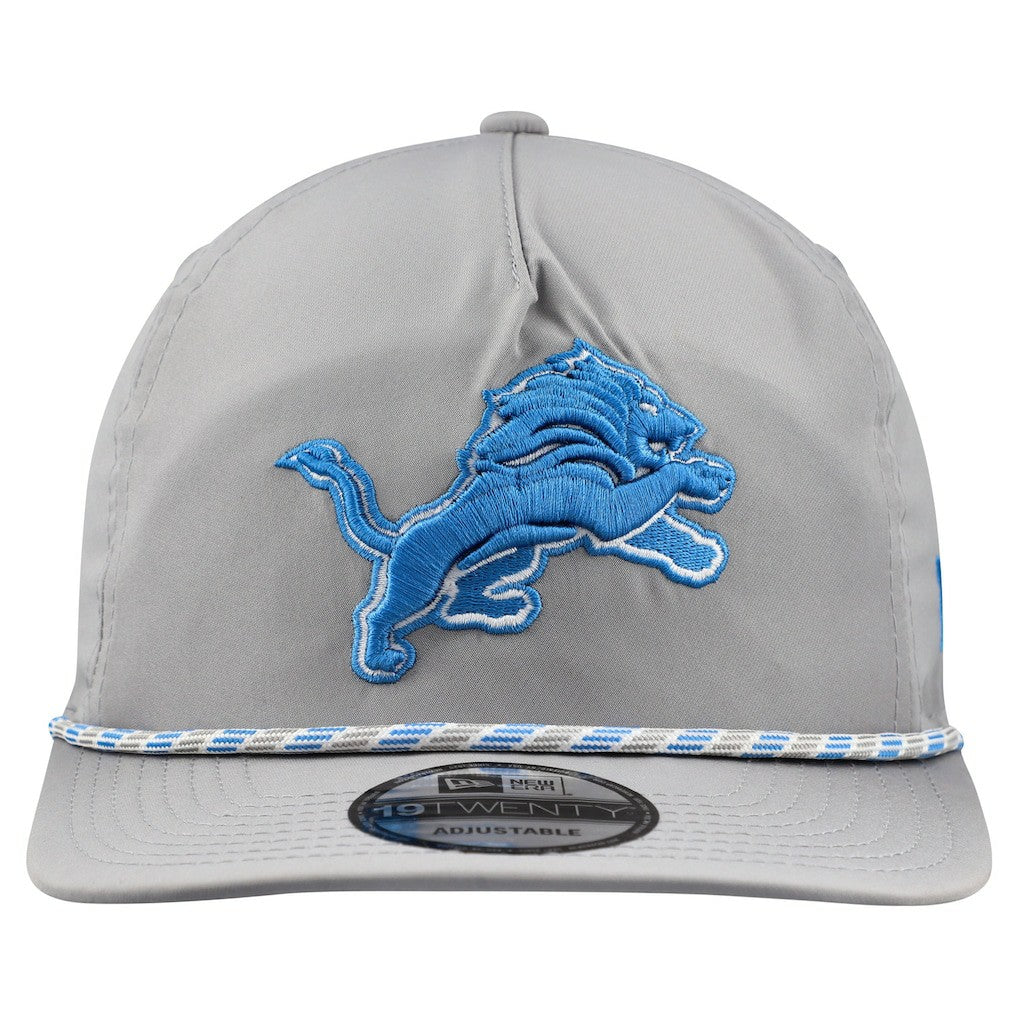 Detroit Lions New Era Rope 19TWENTY Hat - Silver for sale