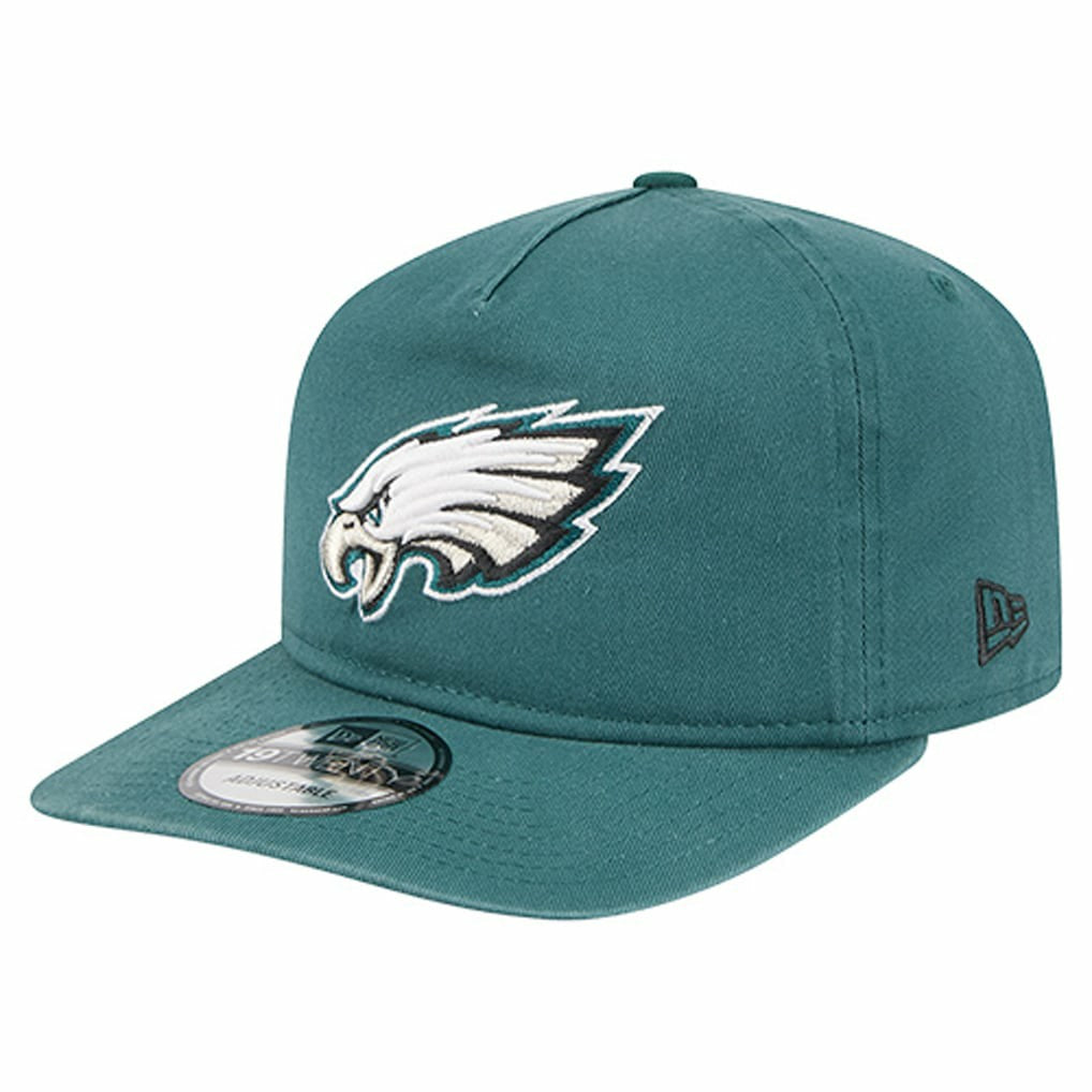 Philadelphia Eagles New Era Team 19TWENTY Adjustable Hat - Midnight Green on sale