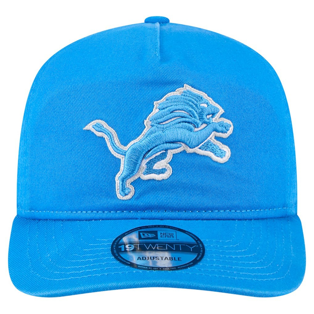Detroit Lions New Era Team 19TWENTY Adjustable Hat - Blue discount