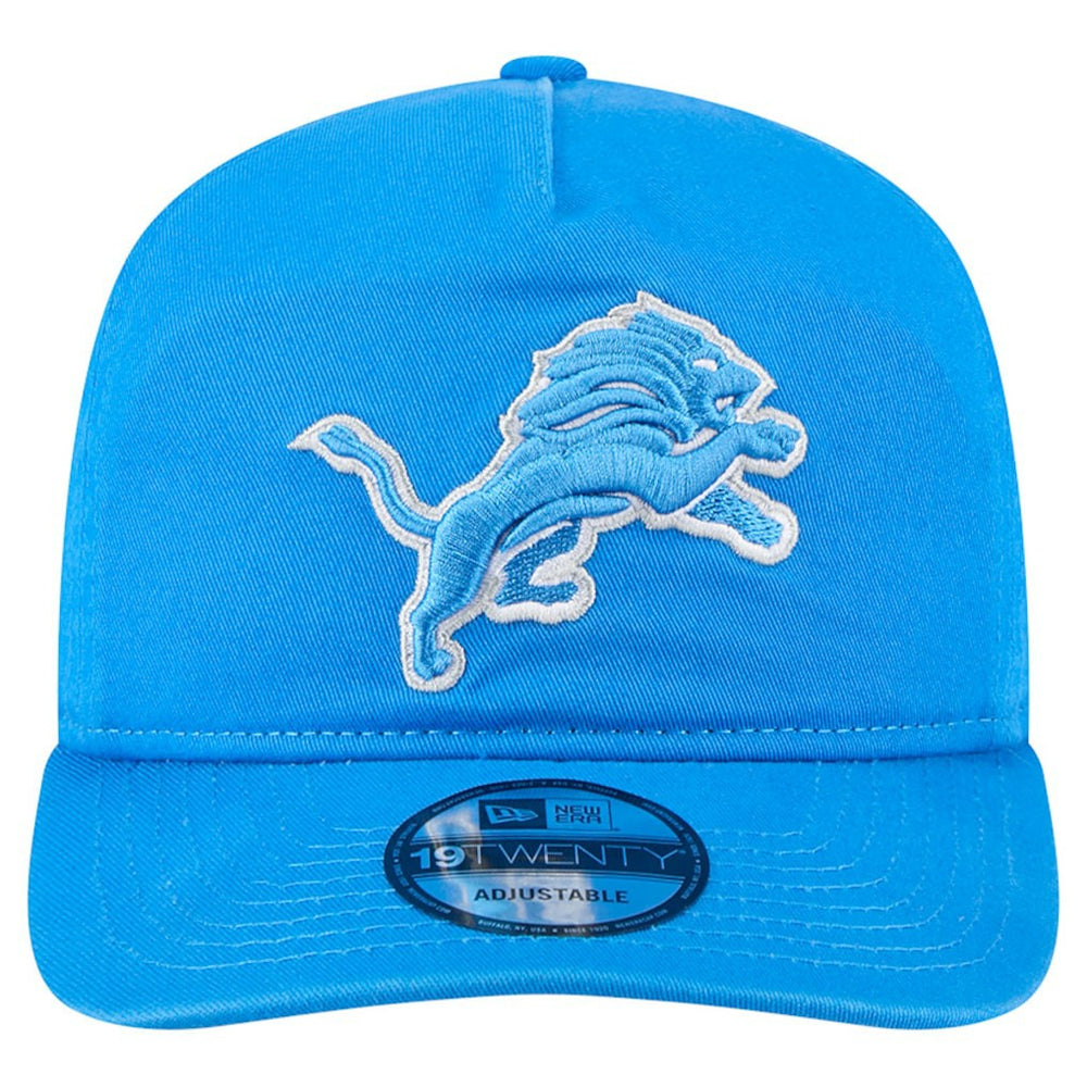 Detroit Lions New Era Team 19TWENTY Adjustable Hat - Blue discount