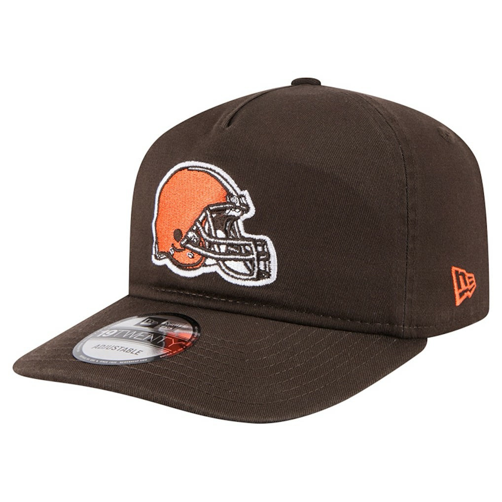 Cleveland Browns New Era Team 19TWENTY Adjustable Hat - Brown cheap