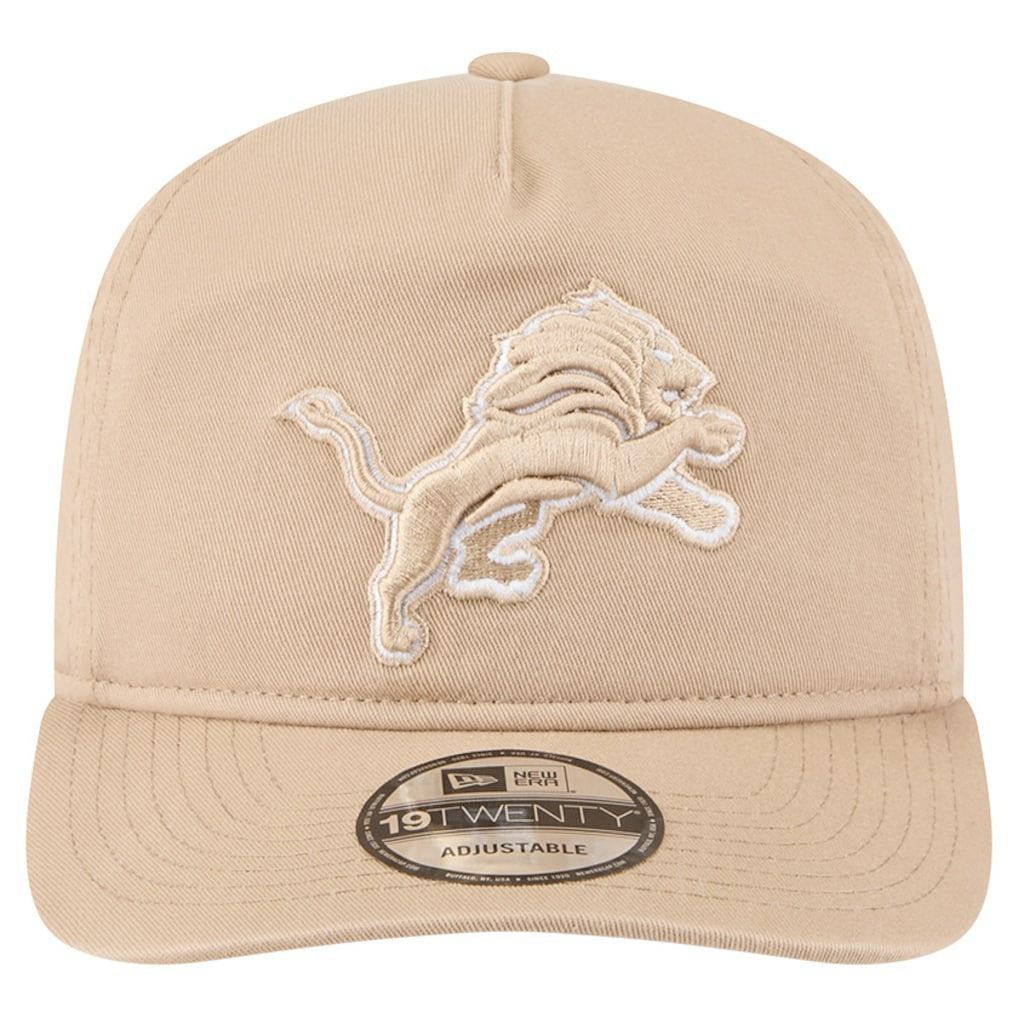 Detroit Lions New Era 19TWENTY Adjustable Hat - Tan outlet