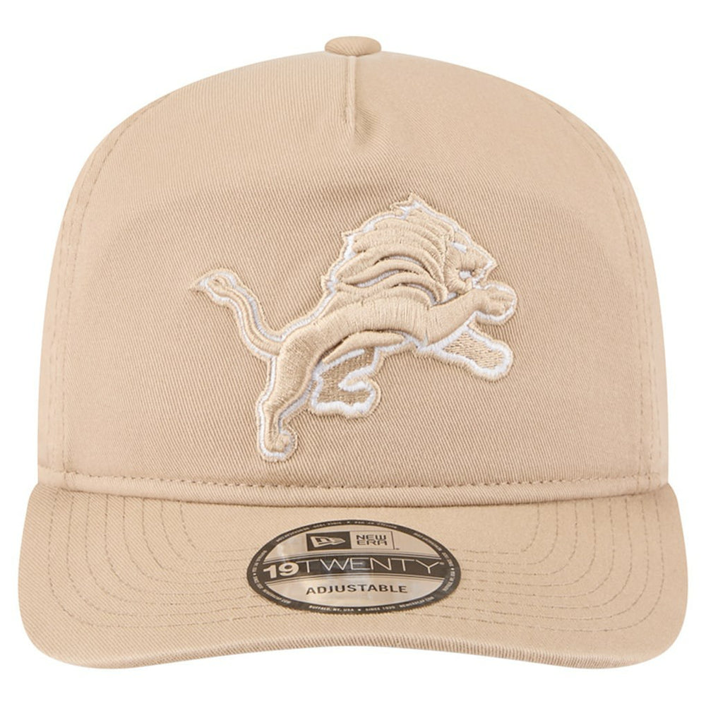 Detroit Lions New Era 19TWENTY Adjustable Hat - Tan outlet