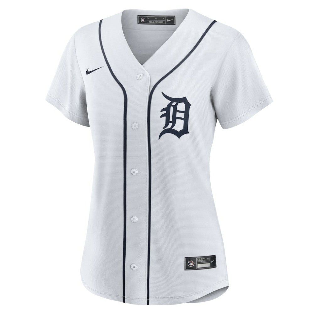 Zach McKinstry Detroit Tigers Women's Home Replica Jersey - White | Nike