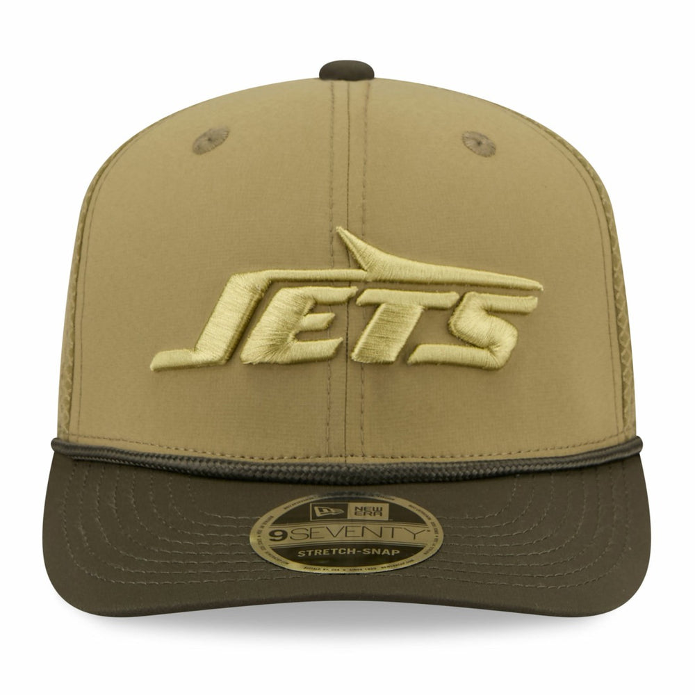 New York Jets New Era 2025 Salute to Service 9SEVENTY Adjustable Hat - Green online