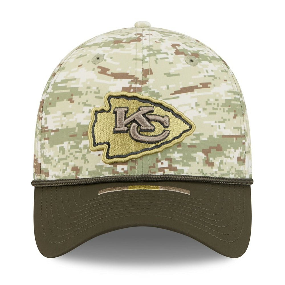Kansas City Chiefs New Era 2025 Salute to Service 39THIRTY Flex Hat - Camo outlet