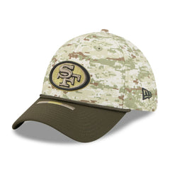 San Francisco 49ers New Era 2025 Salute to Service 39THIRTY Flex Hat - Camo online