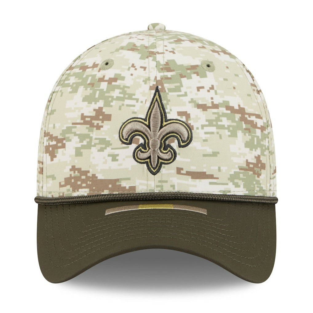 New Orleans Saints New Era 2025 Salute to Service 39THIRTY Flex Hat - Camo for sale