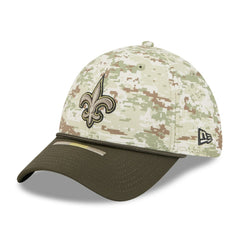New Orleans Saints New Era 2025 Salute to Service 39THIRTY Flex Hat - Camo for sale