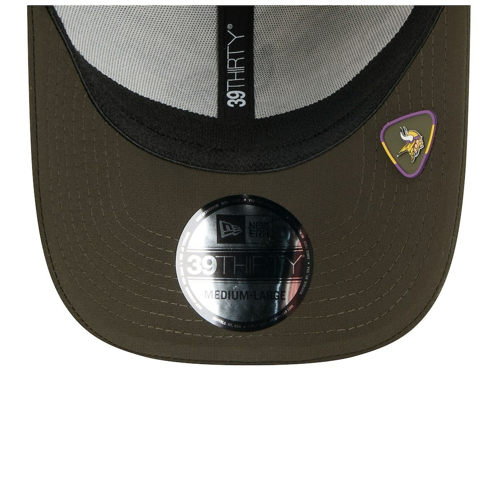 Minnesota Vikings New Era 2025 Salute to Service 39THIRTY Flex Hat - Camo for sale