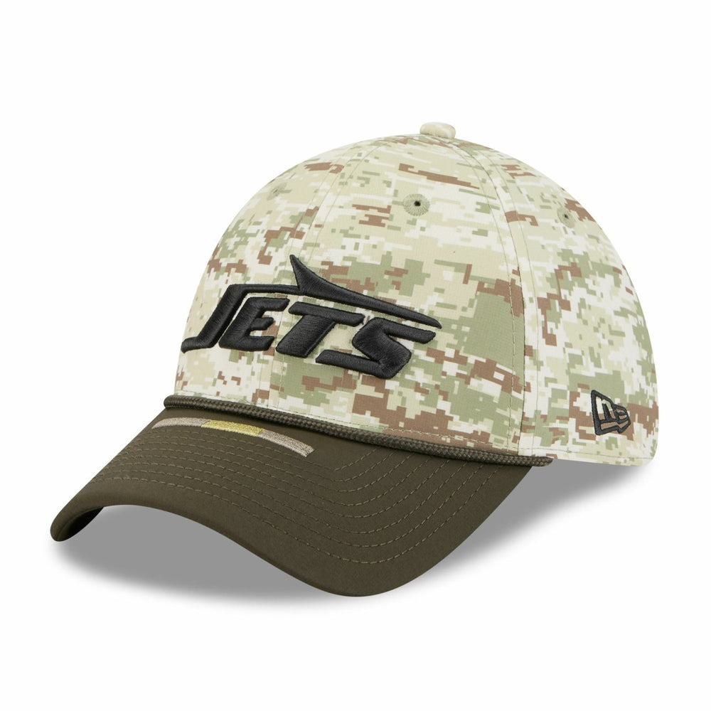 New York Jets New Era 2025 Salute to Service 39THIRTY Flex Hat - Camo online