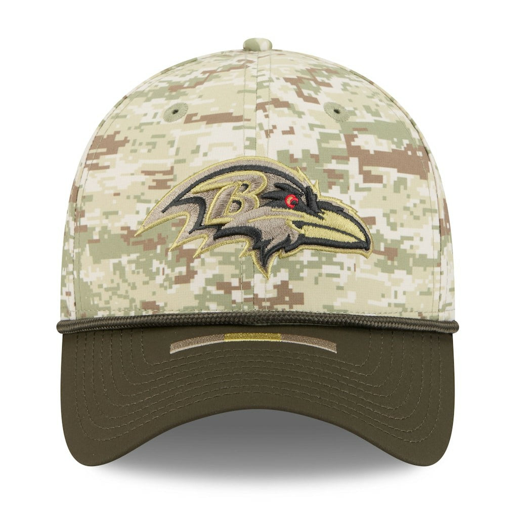 Baltimore Ravens New Era 2025 Salute to Service 39THIRTY Flex Hat - Camo cheap