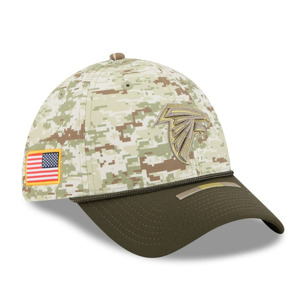 Atlanta Falcons New Era 2025 Salute to Service 39THIRTY Flex Hat - Camo outlet