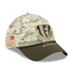 Cincinnati Bengals New Era 2025 Salute to Service 39THIRTY Flex Hat - Camo sale