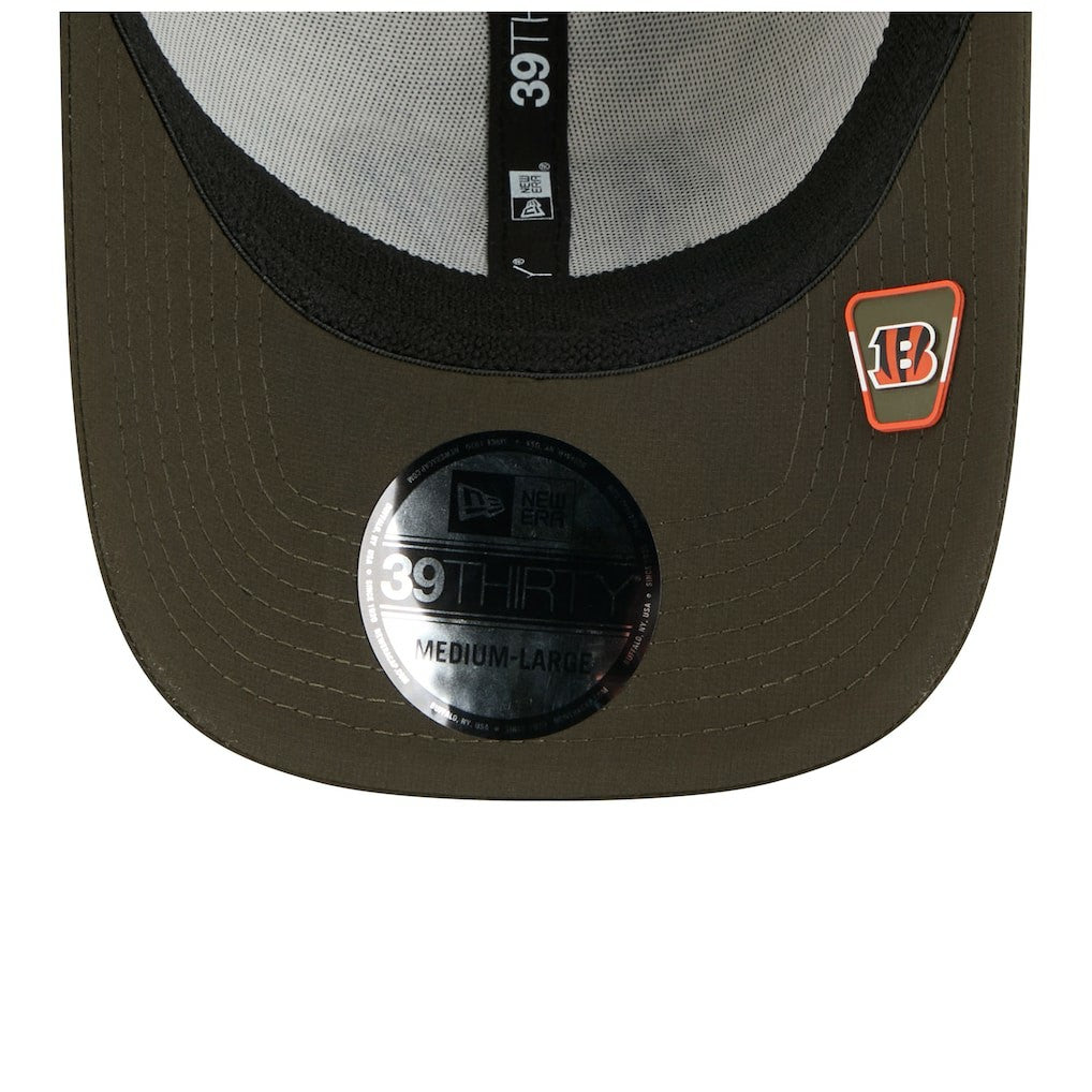 Cincinnati Bengals New Era 2025 Salute to Service 39THIRTY Flex Hat - Camo sale