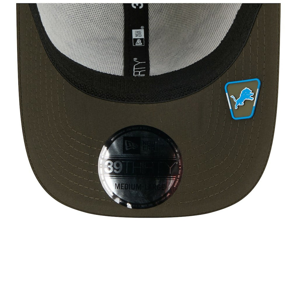 Detroit Lions New Era 2025 Salute to Service 39THIRTY Flex Hat - Camo sale