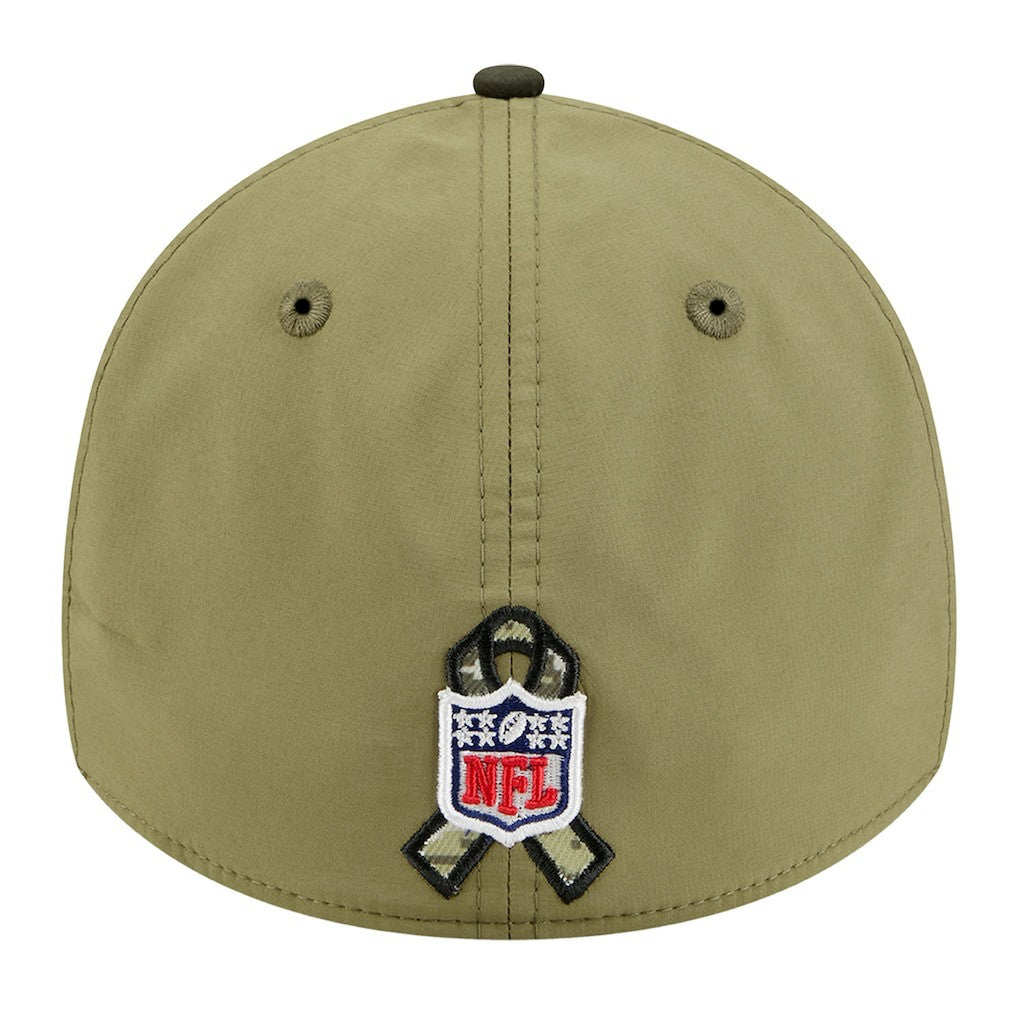 Miami Dolphins New Era 2025 Salute to Service 39THIRTY Flex Hat - Green cheap