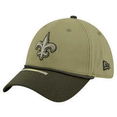 New Orleans Saints New Era 2025 Salute to Service 39THIRTY Flex Hat - Green sale