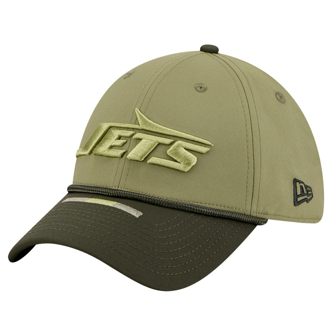 New York Jets New Era 2025 Salute to Service 39THIRTY Flex Hat - Green online