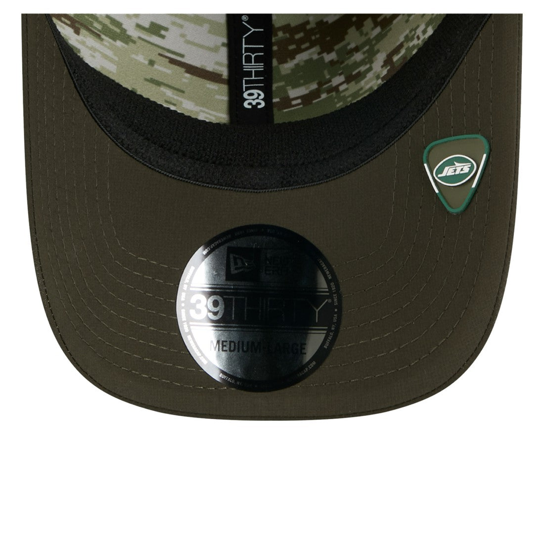New York Jets New Era 2025 Salute to Service 39THIRTY Flex Hat - Green online